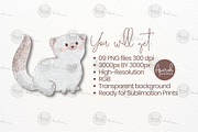 Siamese Cute Cat Clipart, an Animal Illustration by creationsbyapuruh (Thumbnail 4 of 5)