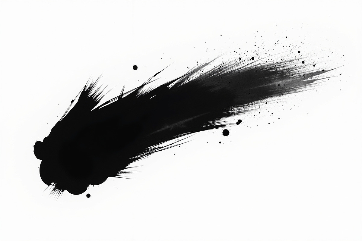 Grunge Brush Stroke Clipart, an Illustration by balal (Photo 9 of 21)