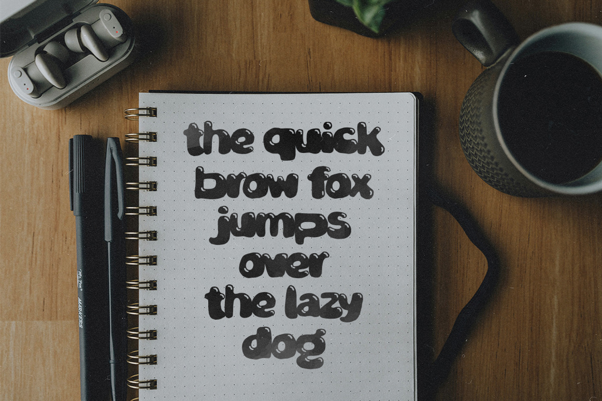 Blopster, a Sans Serif Font by Fargun Studio (Photo 11 of 14)