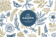 Handsketched Floral Collection, a Decorative Illustration by adehoidar (Thumbnail 1 of 7)