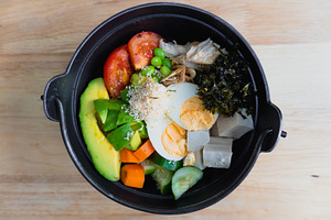 Healthy chicken and fresh green vege, a Food & Drink Photo by AMMi