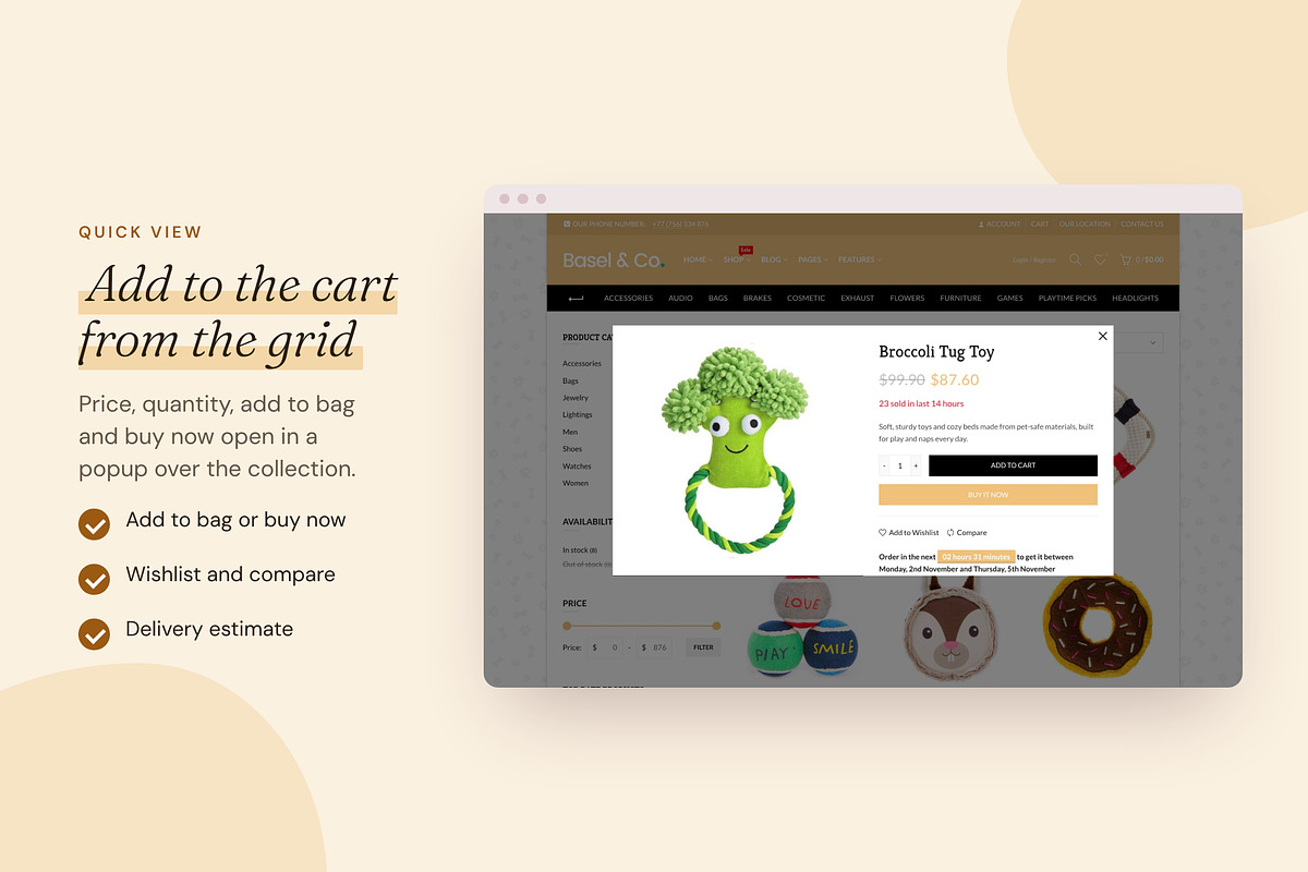 Basel Pet - Shopify Theme, a Shopify Template by Boost Convert (Photo 7 of 10)