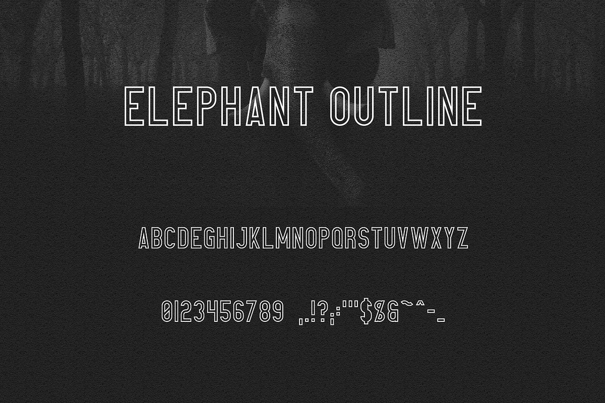 Elephant Font Family -50%, a Sans Serif Font by VP Fonts (Photo 11 of 14)