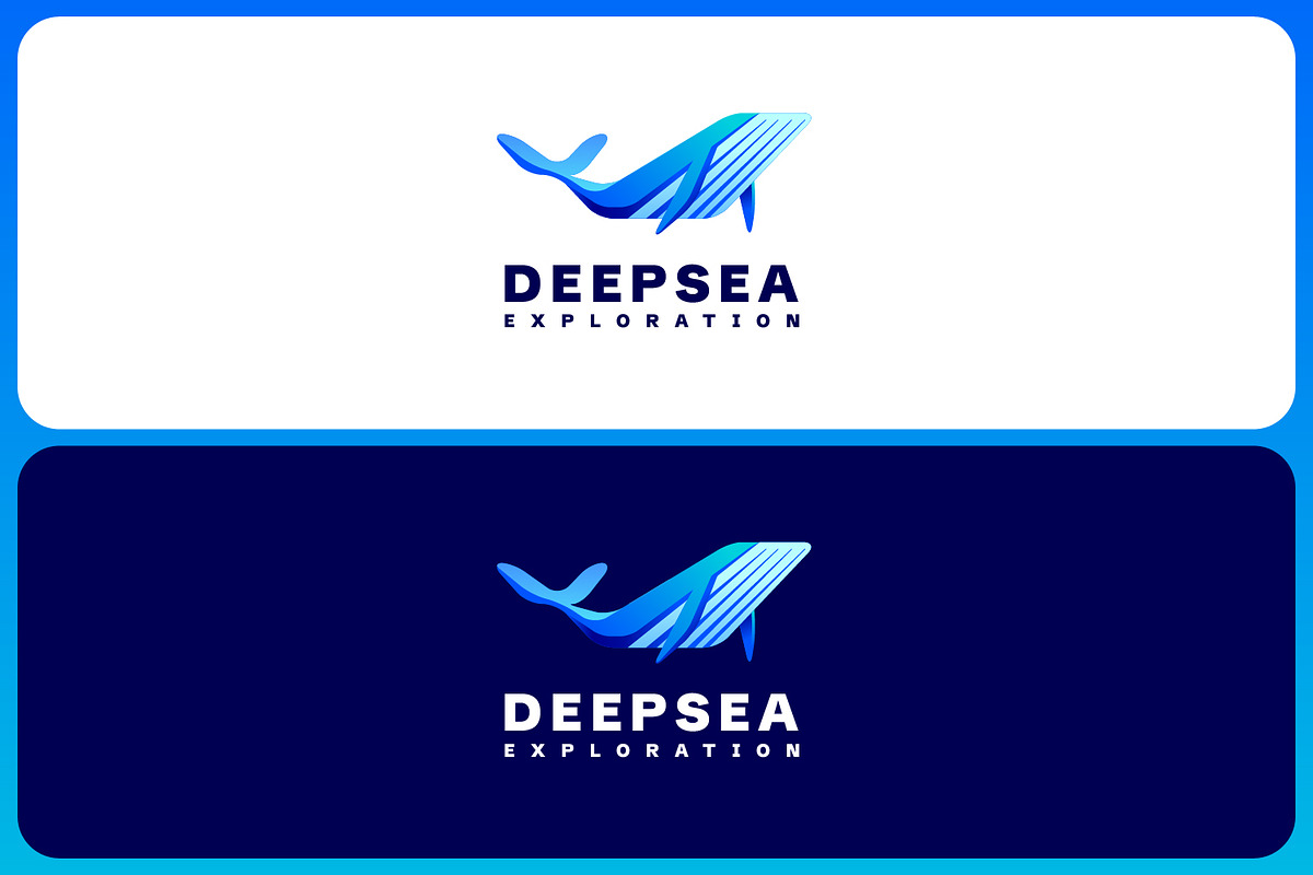 Colorful Modern Whale Logo, a Branding & Logo Template by Suhandi (Photo 2 of 3)