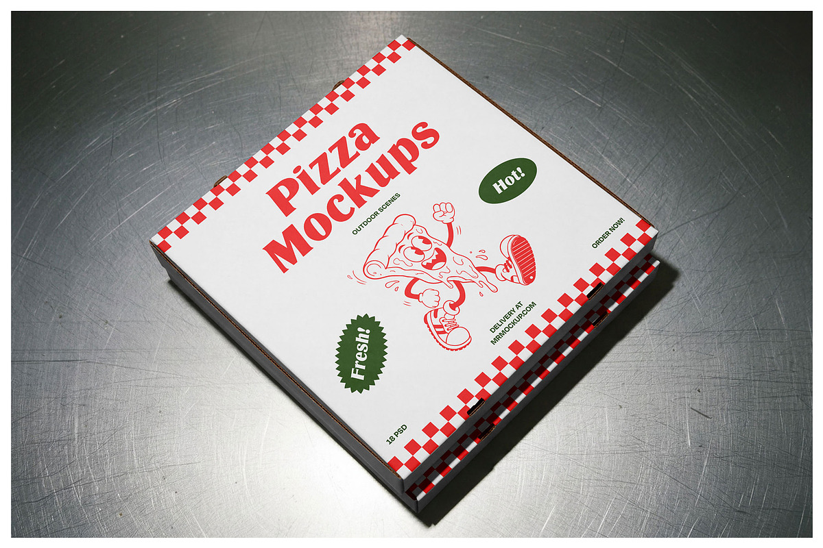 Pizza Mockups - Restaurant Scenes, a Packaging Mockup by Mr.Mockup™ (Photo 8 of 10)
