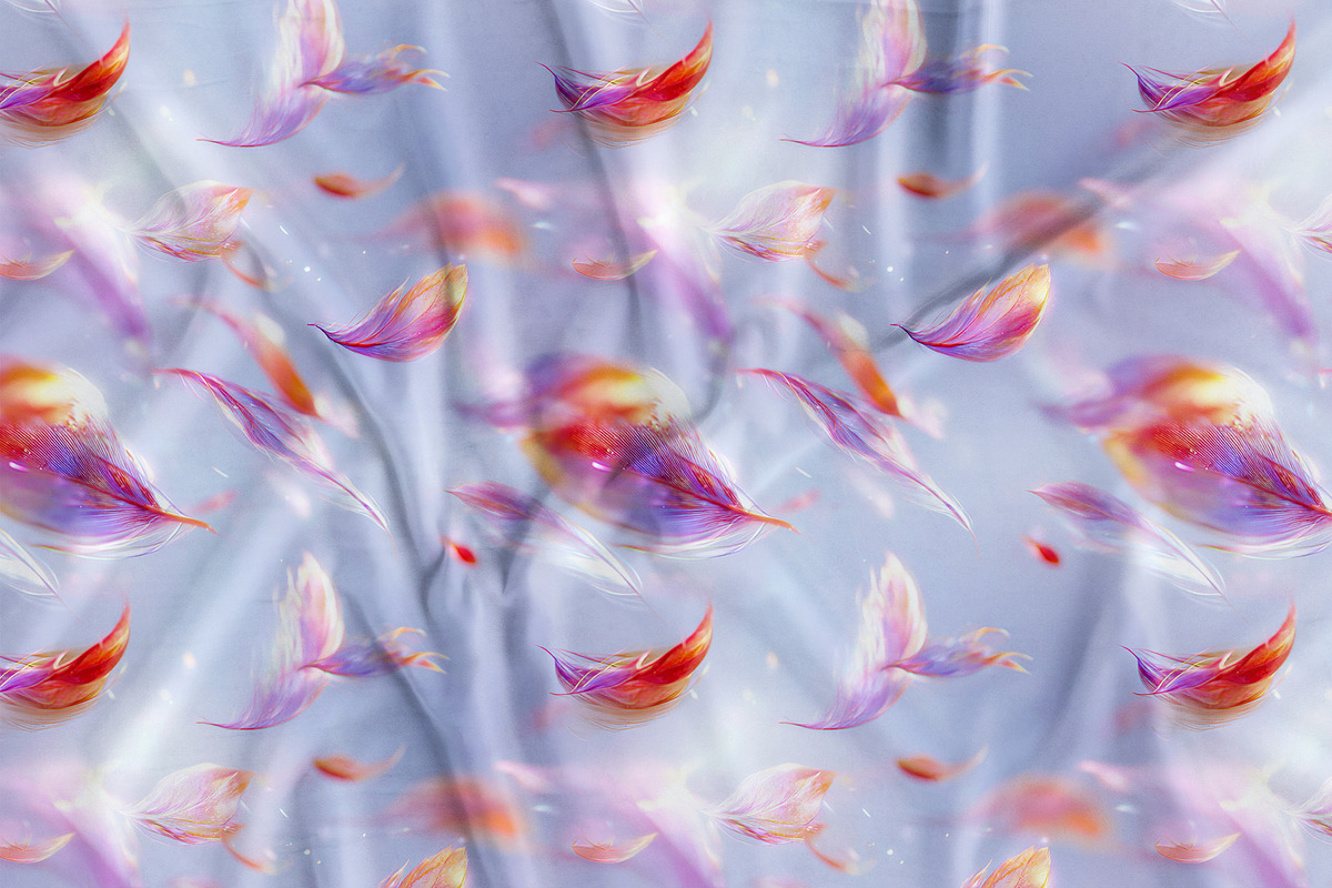Ethereal Bloom Seamless Patterns, a Pattern Graphic by Olya Creative (Photo 8 of 10)
