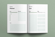 Planner Template, a Brochure Template by E-Type (Thumbnail 2 of 7)