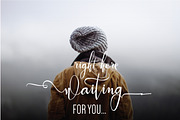 Wallows Typeface, a Script Font by banks (Thumbnail 4 of 5)