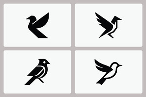 Bird Logos Collection, a Branding & Logo Template by Vectorium Studio
