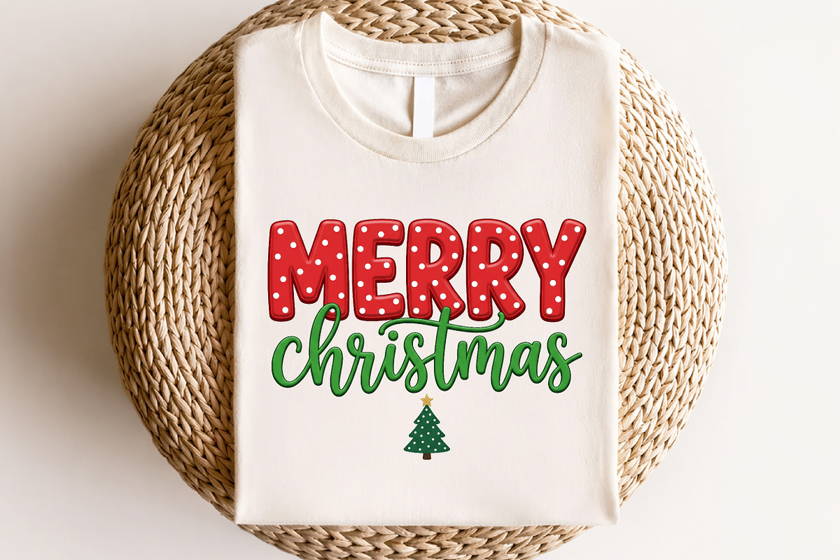 Merry Christmas PNG, a Seasonal Illustration by CraftArtStudio (Photo 4 of 4)