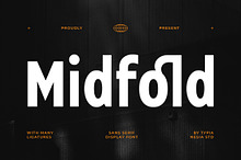 Midfold - Sans Serif Display