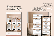 Kartra Membership - Rose Gold Bundle, a Landing Page Template by Solana Creative Co. (Thumbnail 2 of 9)