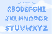 Cloudy - Cute Decorative Font, a Symbol Font by Kanink Studio (Thumbnail 8 of 15)