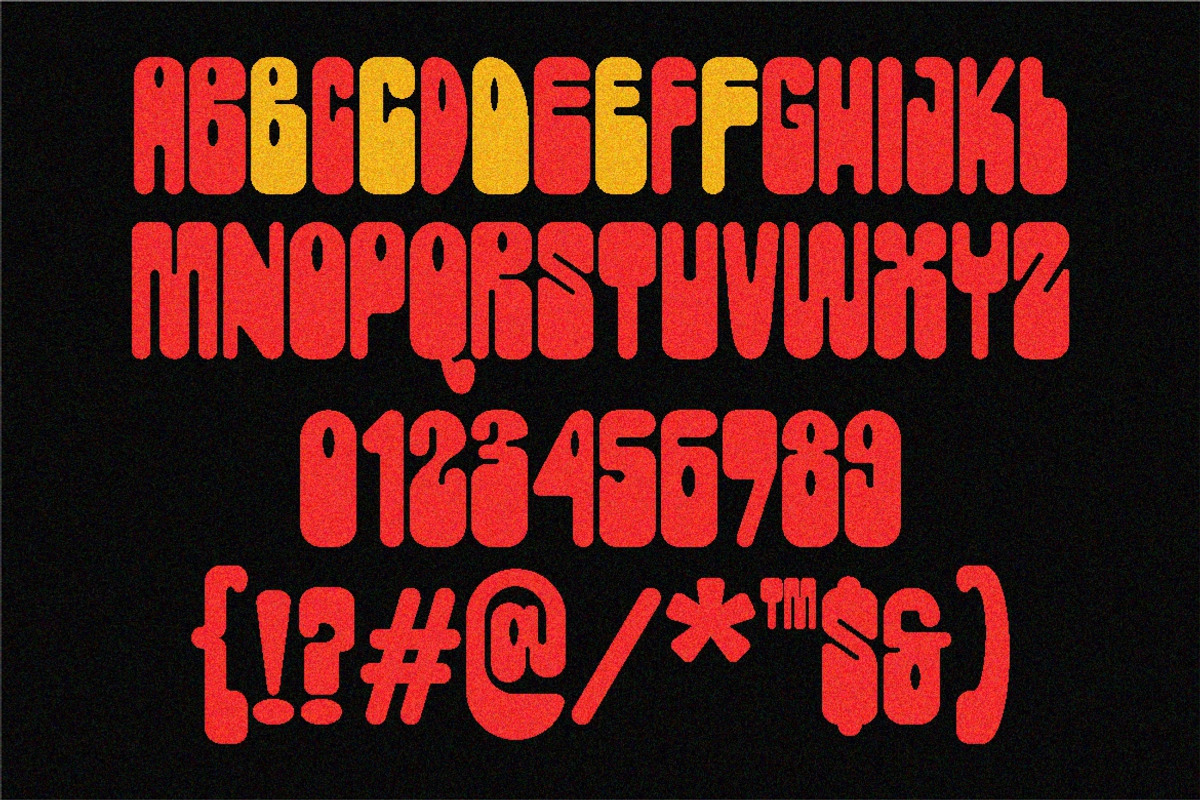 Teenage Spermo, a Sans Serif Font by TeenageFoundry (Photo 6 of 7)