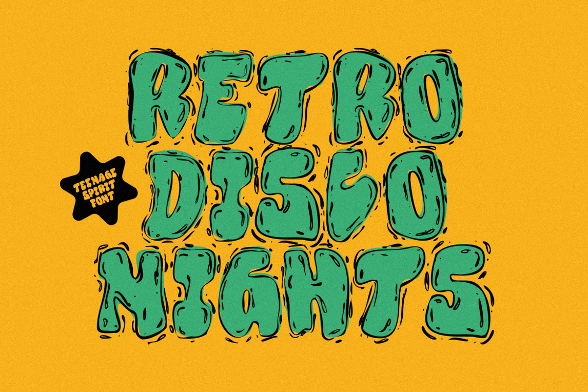 Teenage Spirit, a Handwritten Font by TeenageFoundry (Photo 2 of 6)
