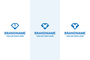 Letter U X Y Diamond Logo Set, a Branding & Logo Template by Pray Art Design Studio