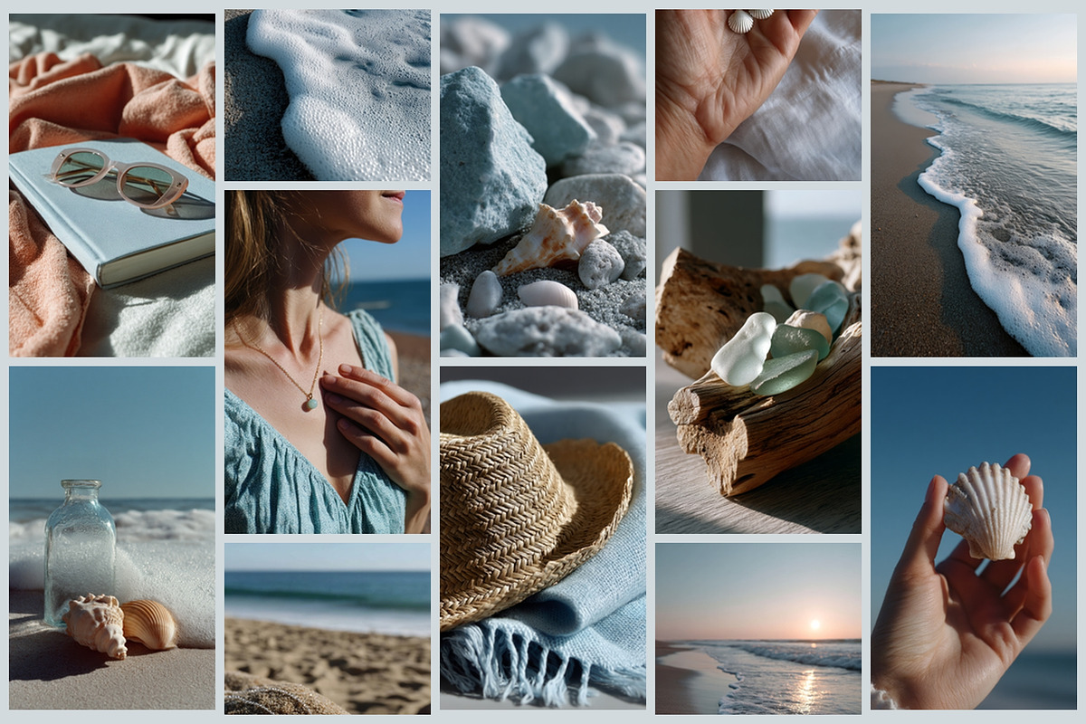 Summer Serenity Instagram Set, a Photo by AI Petr Creative Agency (Photo 6 of 7)