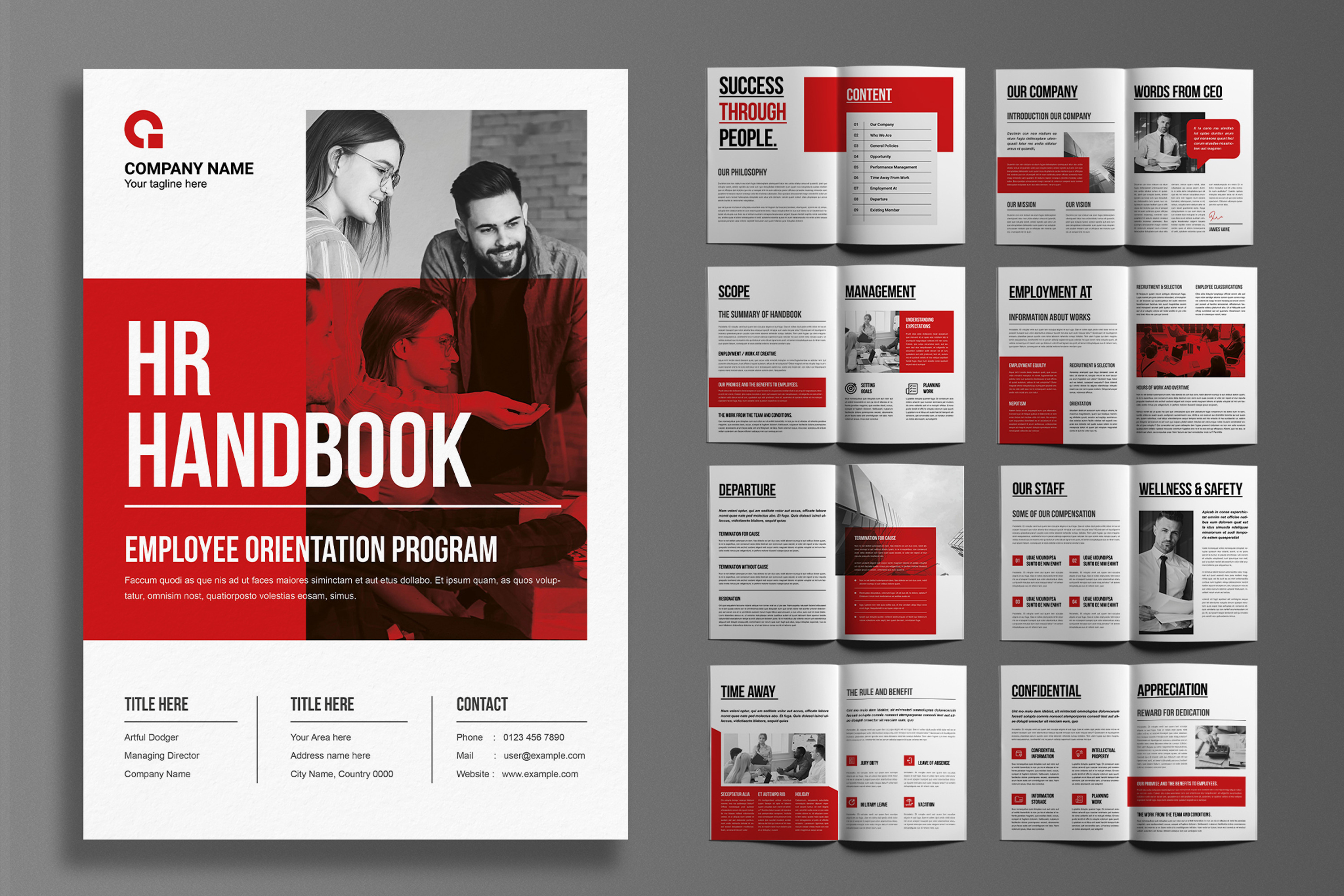 HR Handbook Template