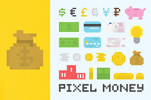 Pixel MoneyMaker set
