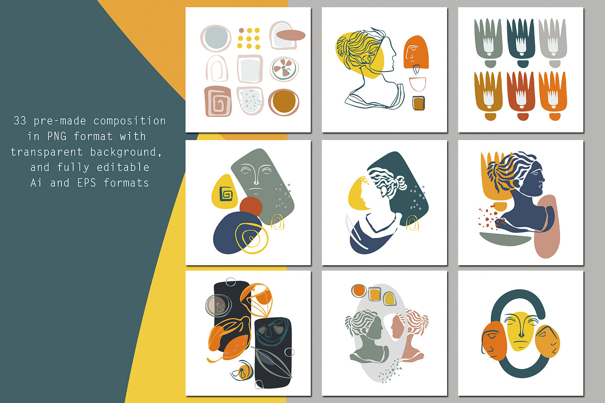 Antique geometric shapes, an Object Graphic by Vera●Suleimanova (Photo 6 of 15)