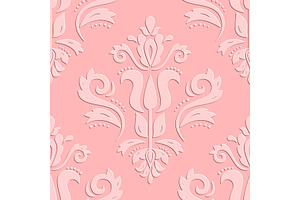 Seamless Vector Oriental Pattern, a Decorative Illustration by FineArtStudio