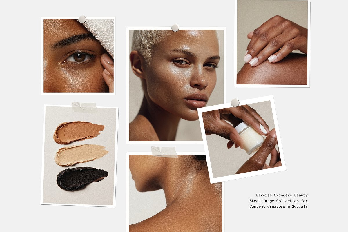 Diverse Skincare Beauty Stock Photos, a Beauty & Fashion Photo by COCO Designs (Photo 19 of 22)
