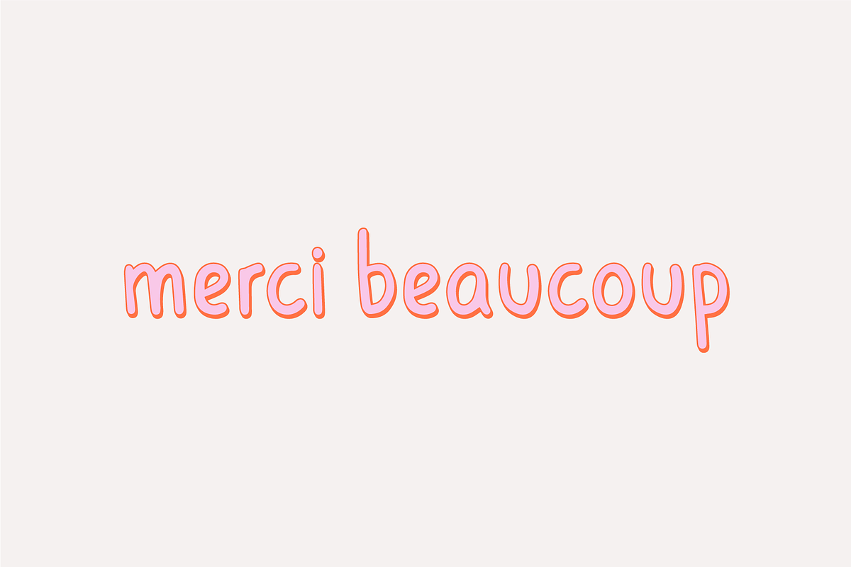 Mignonne - cute handmade font, a Handwritten Font by Enola Louge (Photo 8 of 8)
