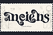 Dilemma Problem Font, a Serif Font by 177Studio (Thumbnail 3 of 7)
