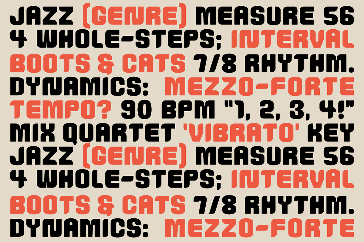 Headliner, a Font by BeiaSmith-Shaw (Photo 3 of 3)