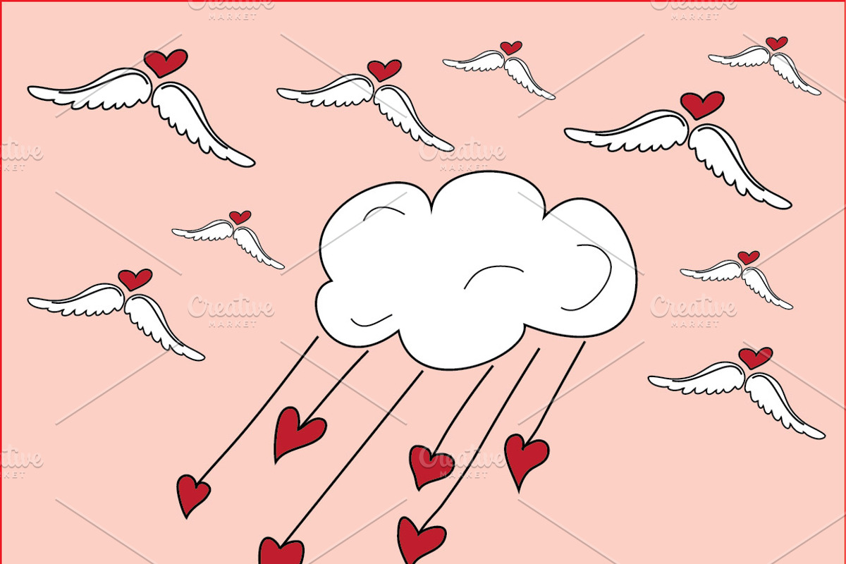 Valentine’s Day Doodles, an Illustration by Klipa Illustrations (Photo 2 of 3)