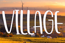 Village - Handwritten Font