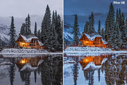 Landscape Lightroom presets, an Action Add-On by Presetsh.com (Thumbnail 7 of 14)