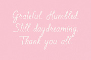 The Daydreamer Romantic Font DUO, a Handwritten Font by AnMark (Thumbnail 13 of 13)