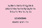 Avencis | Modern Elegant Serif Typef, a Serif Font by Artdez (Thumbnail 4 of 5)