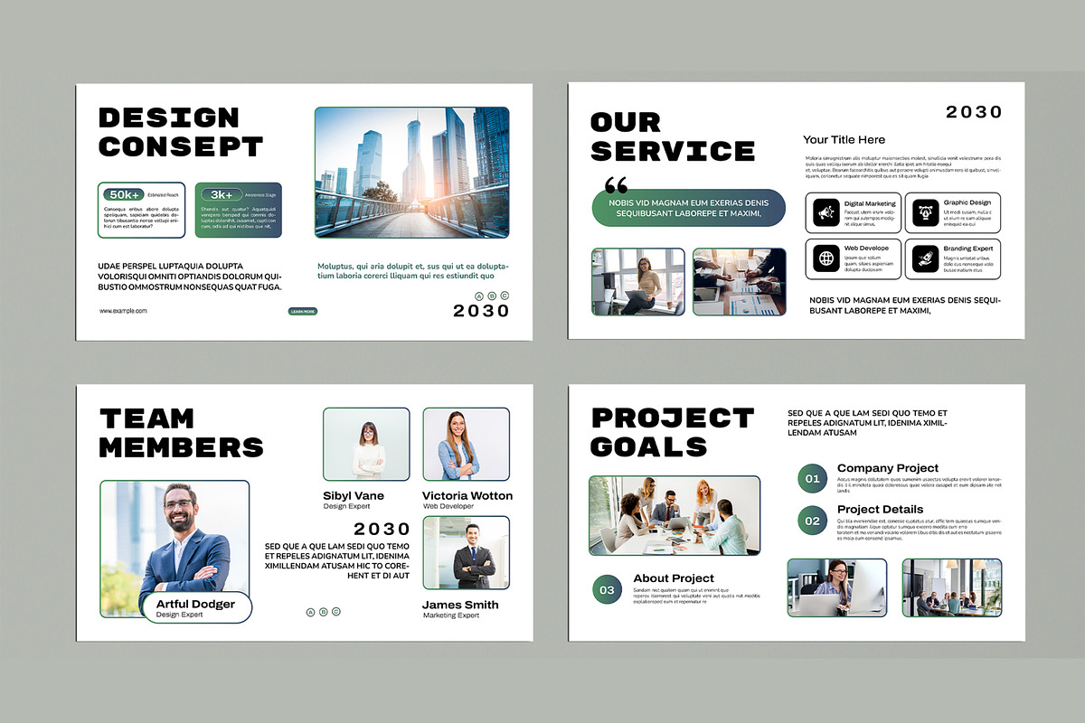 Business Proposal Presentation, a Presentation Template by MightyDesign (Photo 3 of 8)