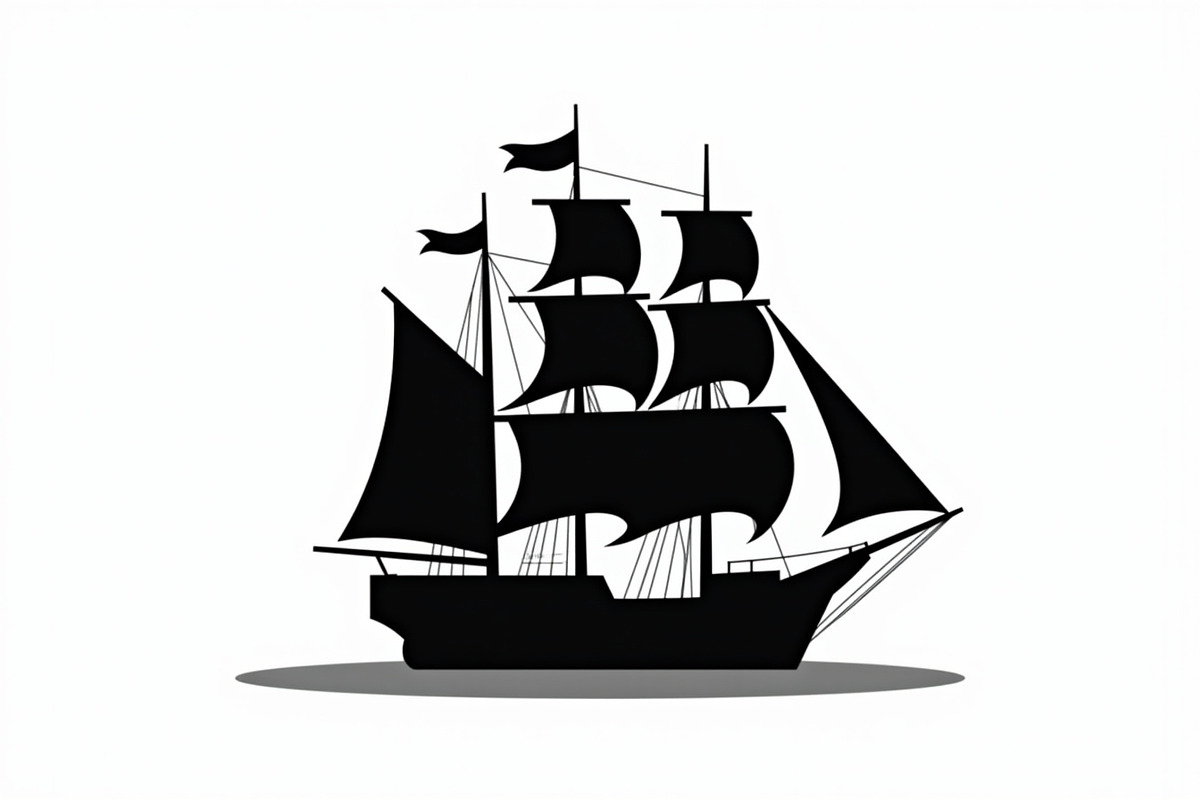Classic Sailing Ship Vector Bundle, an Object Graphic by Designs_River (Photo 2 of 11)