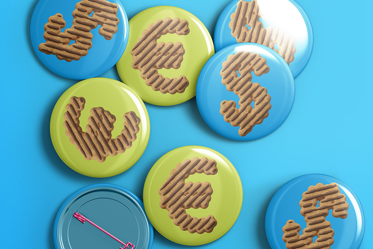 Fudge Stripe Cookies Font, a Serif Font by Handmadefont (Photo 7 of 8)