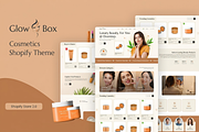 Glowbox Cosmetics Shop Shopify Theme, a Shopify Template by ThemesRain (Thumbnail 1 of 3)