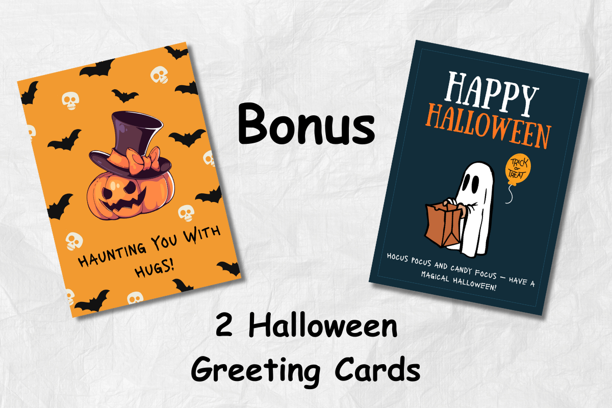 70 Halloween PNG Bundle + Bonus card, a Seasonal Illustration by Smillyy Threads (Photo 3 of 15)