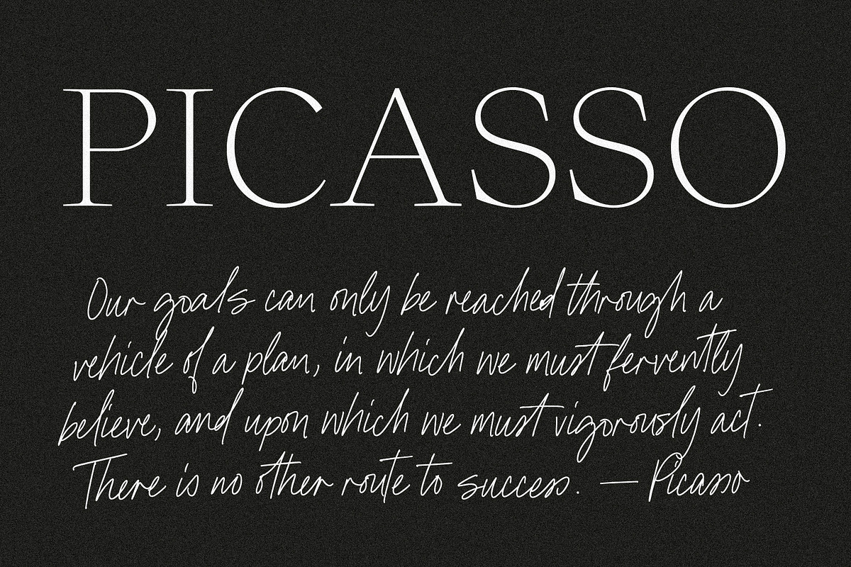 Avanti Casual Script in Bold & Thin, a Script Font by Jen Wagner Co (Photo 4 of 14)