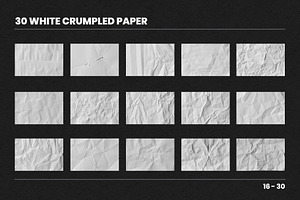 Crumpled Paper Textures