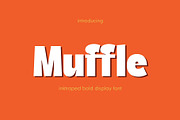 PGR Muffle - Inktrap Font, a Sans Serif Font by Pikgura (Thumbnail 1 of 8)