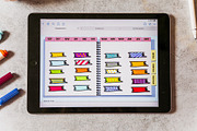 DIGITAL PLANNER/AGENDA DIGITAL, a Stationery Template by LOTA_CREATIONS (Thumbnail 4 of 6)