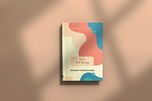 Realistic book mockup design