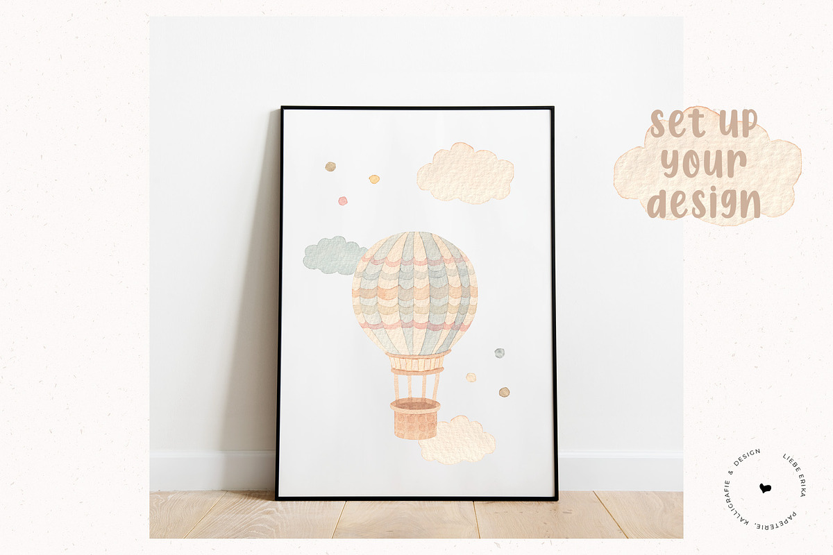 Nature Kids Bundle Watercolor, an Illustration by liebe.erika - Papeterie (Photo 5 of 5)