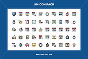 Time and date icons, an Outline Icon by Wencory (Thumbnail 1 of 2)