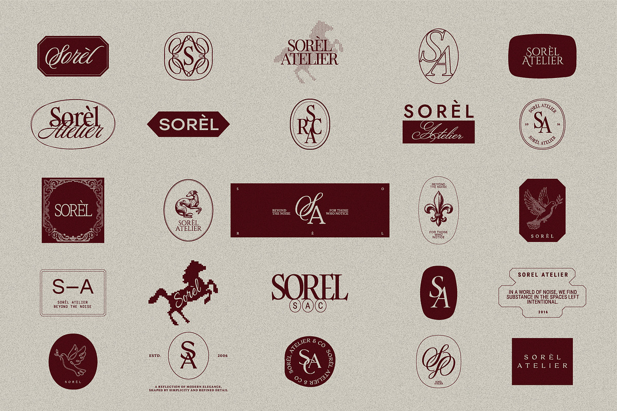 Premium Heritage Monogram & Marks, a Branding & Logo Template by Orca Design (Photo 12 of 12)