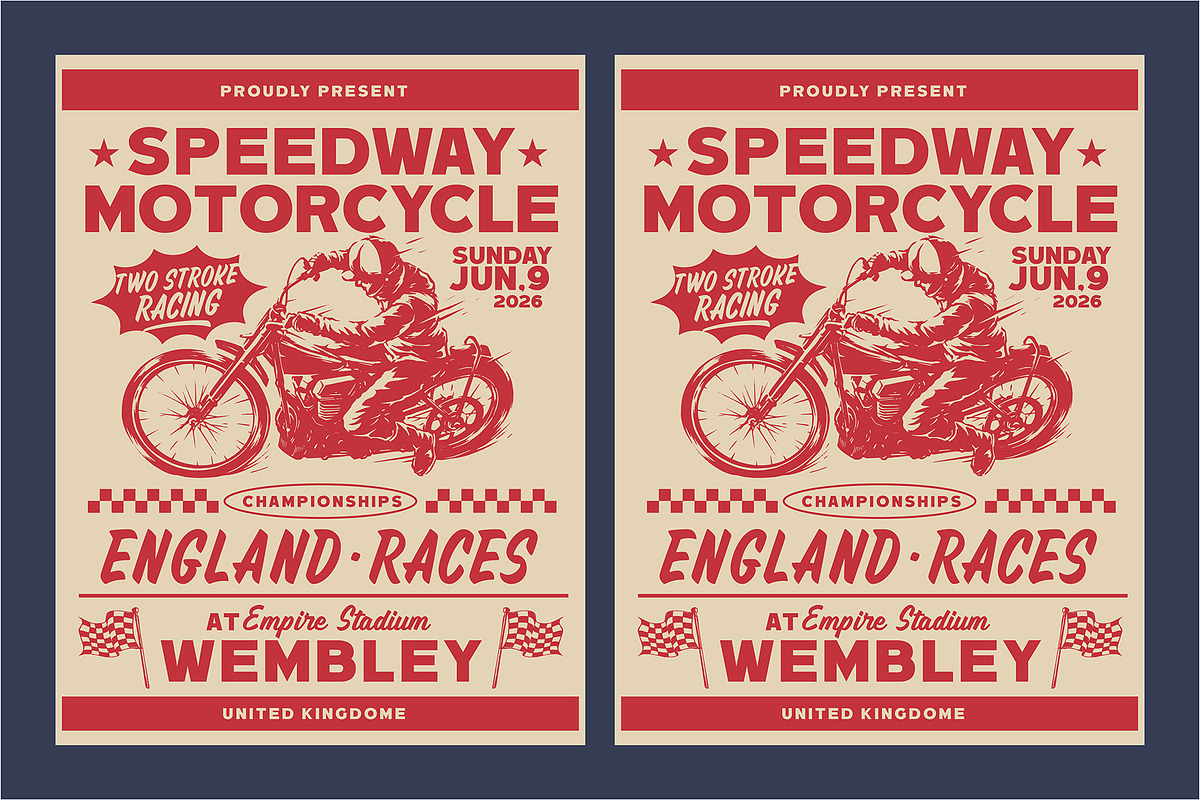 Hotrod Retropack Retro Font Pack, a Sans Serif Font by Letterhend Studio (Photo 7 of 10)