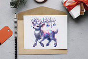 Iridescent Christmas Sublimation Png, an Illustration by RobertsArt (Thumbnail 2 of 7)