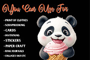 Ice Cream Cone Clipart, an Illustration by CreationArt (Thumbnail 4 of 9)